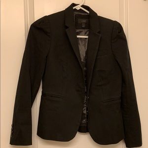 J Crew Black Blazer Size 2